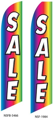 Sale (Multi-colored) Swooper Flag