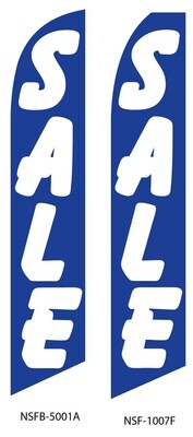 Sale (Blue) Swooper Flag