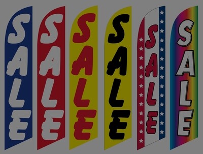 "Sale" Swooper Flags