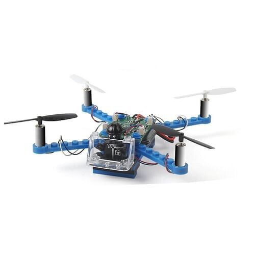 DIY Drone Building STEM Project For Kids - Color: BLUE DRONE