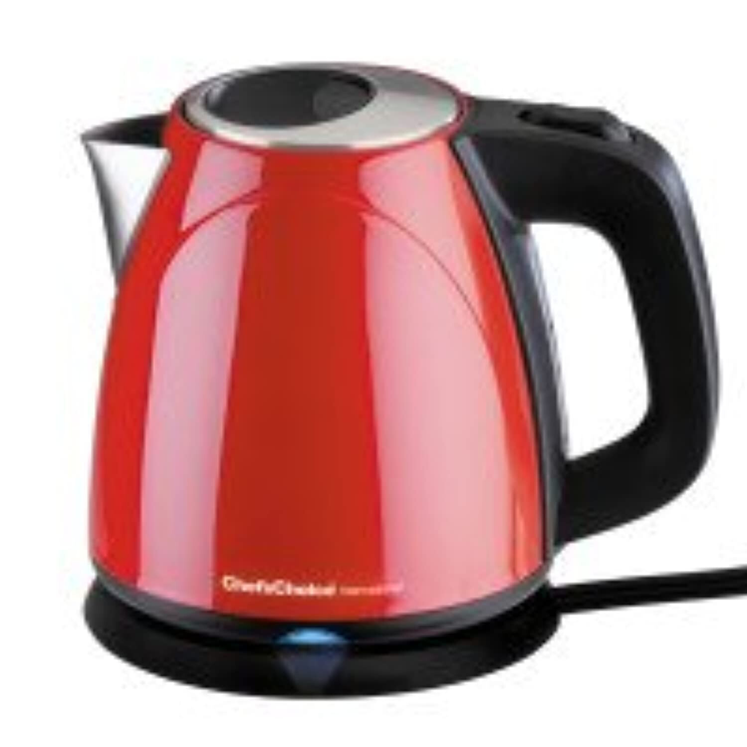 1 quart en acier inoxydable bouilloire électrique sans fil par Choix du chef