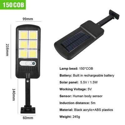 Solar Light Outdoor Super Bright Street Security Light Garden Wall Lamp Waterproof PIR Motion Sensor Smart Remote Control Liger
4.3