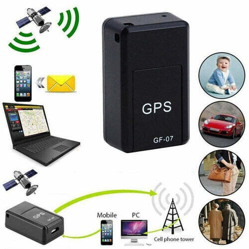 【Mini GPS Tracker 】Car GPS Tracker Mini Miniature Intelligent Locator Real Time Tracking Device Anti-Theft Recording Magnetic Vehicle Locator