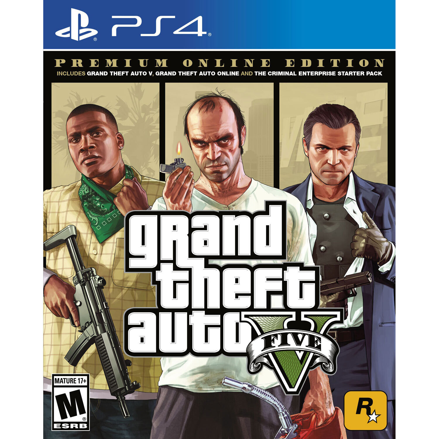 Grand Theft Auto PS4 Premium Edition