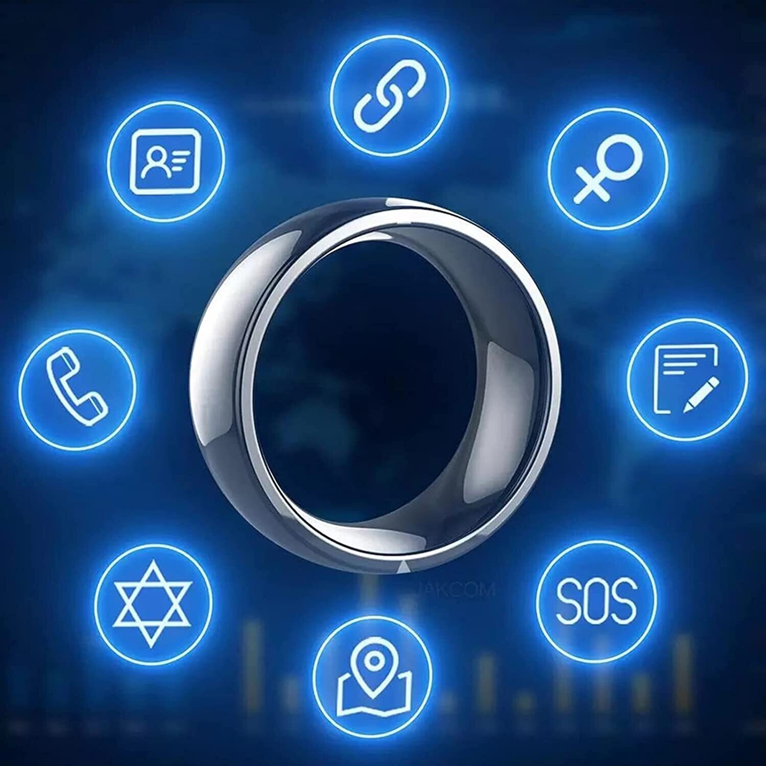 Bague intelligente Jakcom R3 R3F Timer2(MJ02), nouvelle technologie, anneau magique de doigt NFC pour téléphone Android Windows NFC, livraison directe