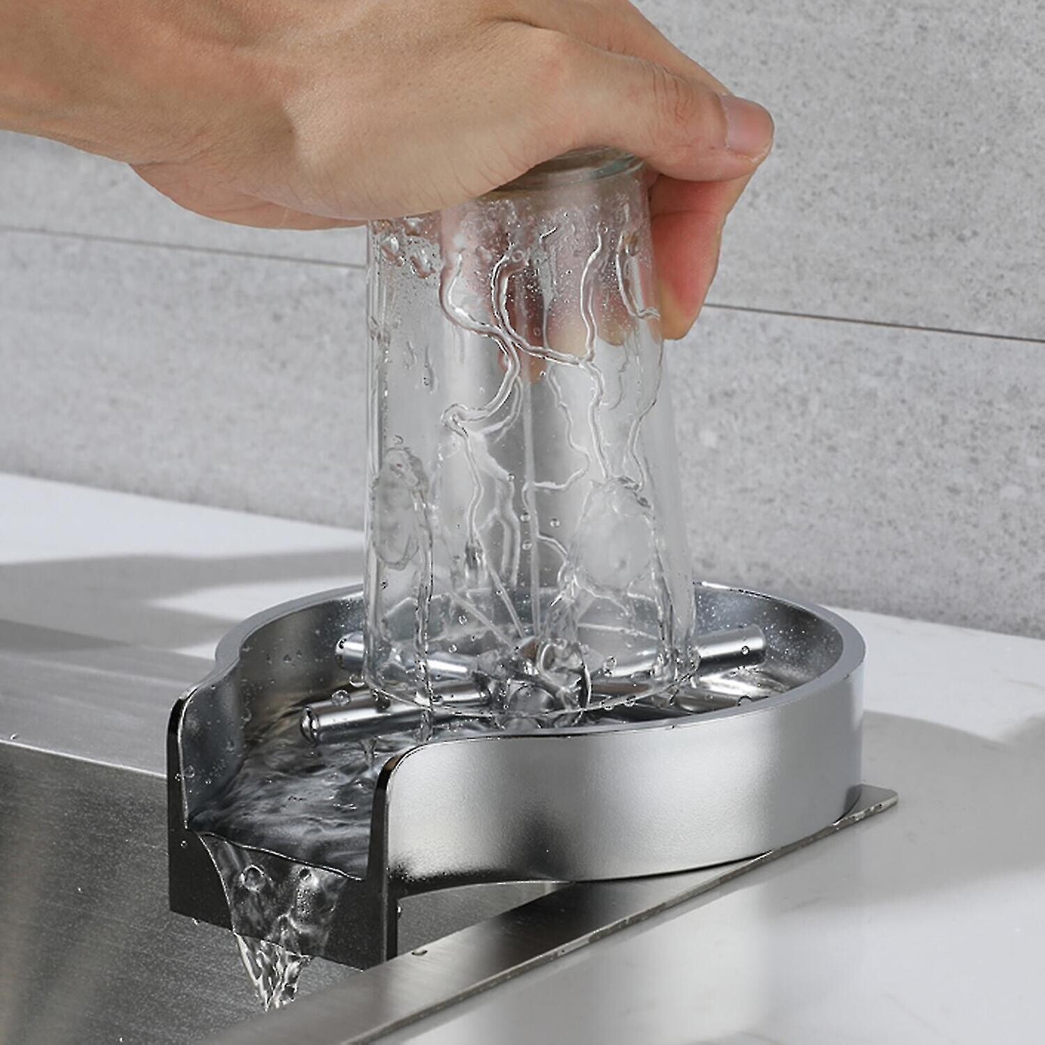 Lave-gobelet automatique à haute pression, vaporisateur à plusieurs angles, pour bière, lait, thé, Bar, accessoires d&#39;évier de cuisine