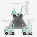 3-in-1 Baby Walker Sliding Pushing Car with Sound Function