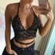 Camisole Underwear Women Size Wireless Plus Bra Vest Crop V-Neck Lingerie Sexy