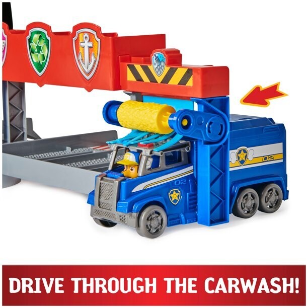 PAW Patrol Big Truck Pups, Truck Stop HQ with Vehicle, 3ft. Wide Playset