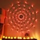 Fiudx New Horror Halloween Spider Lamp LED Waterproof 8 Lighting Modes Halloween Ghost Festival Theme Decoration Prop Remote Control 64