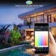 RGB LED Ceiling Light Remote Control Music Bluetooth Ceiling Light Dimmable Round LED Ceiling Light for Bathroom Bedroom Office Dining Room