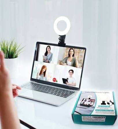 Bower clip on ring light for cellphone BSP-R100W