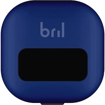 Bril UV-C Désinfectant pour brosse à dents Stérilisateur portable, housse, support et étui pour toute taille de brosse à dents Bleu marine