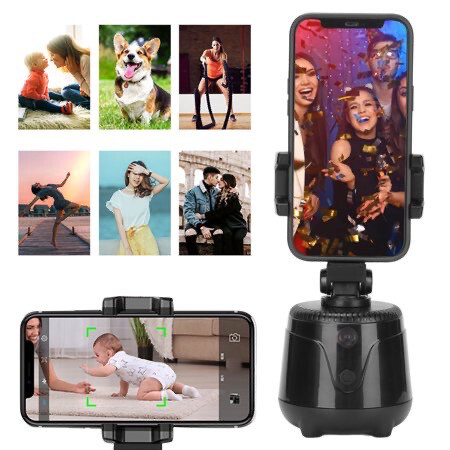 Snapshot Selfie Stand 360, 360 Tracking Phone Holder Widely Used Face Tracking For Shooting