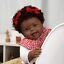 50cm Black Yannick Dark Skin Realistic Baby Alive Lifelike Newborn Dolls