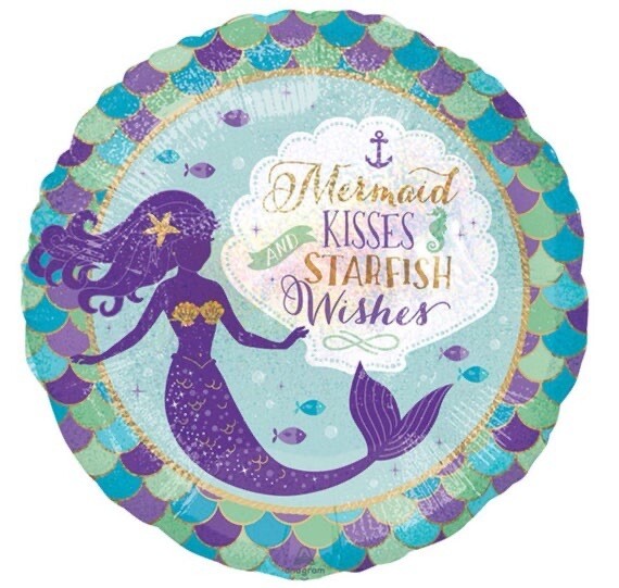 18" Mermaid Wishes Starfish Kisses 4905618