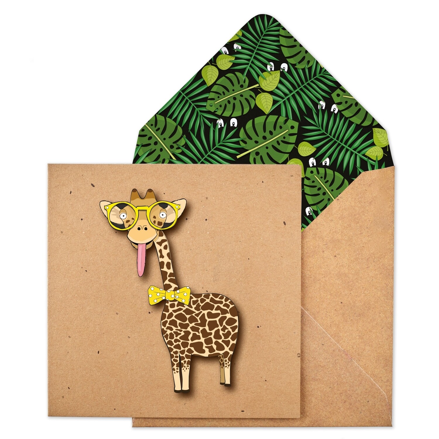 Bowtie Giraffe Card