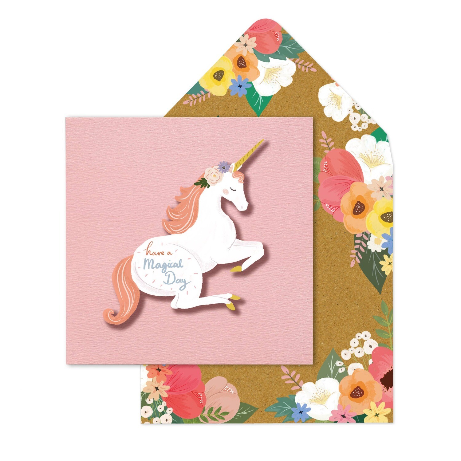 Have A Magical Day Unicorn Card