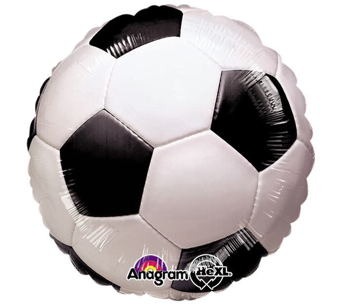 17" Soccer Ball Shape Balloon