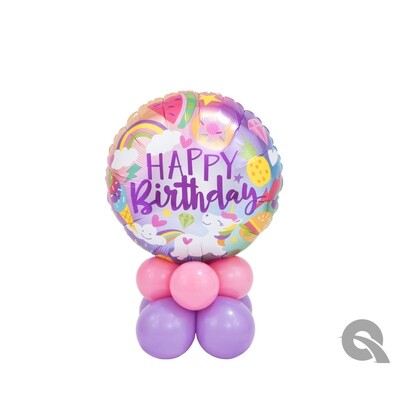 Happy Birthday Unicorn Balloon Bouquet Designs
