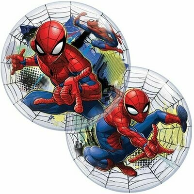 22" Marvel's Spiderman Web Slinger Bubble Balloon
