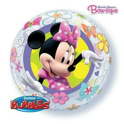 22" Disney Minnie Mouse Bow-Tique  Bubble Balloon