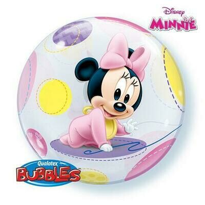 22" Disney Baby Minnie Mouse Bubble Balloon