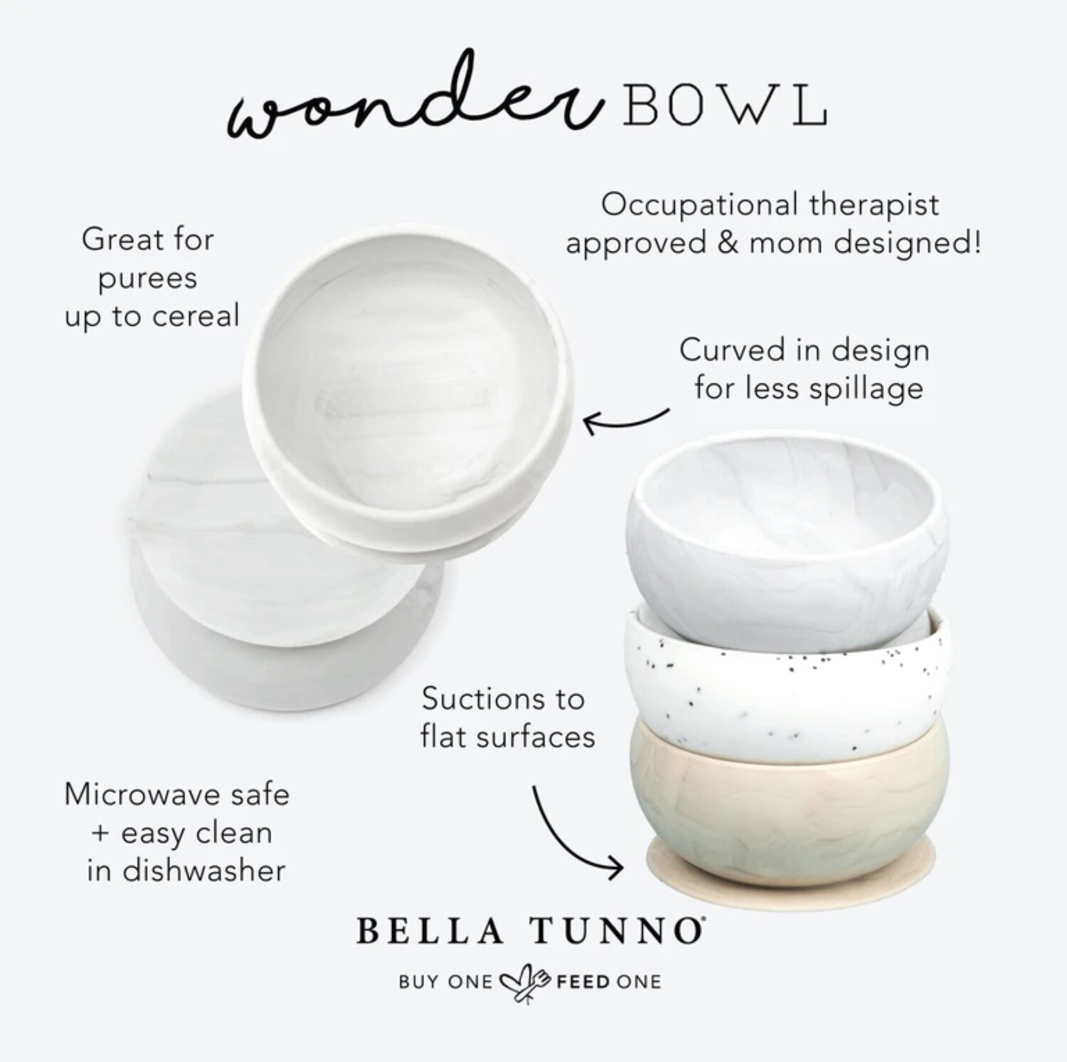 Bella Tunno Suction Wonder Bowl