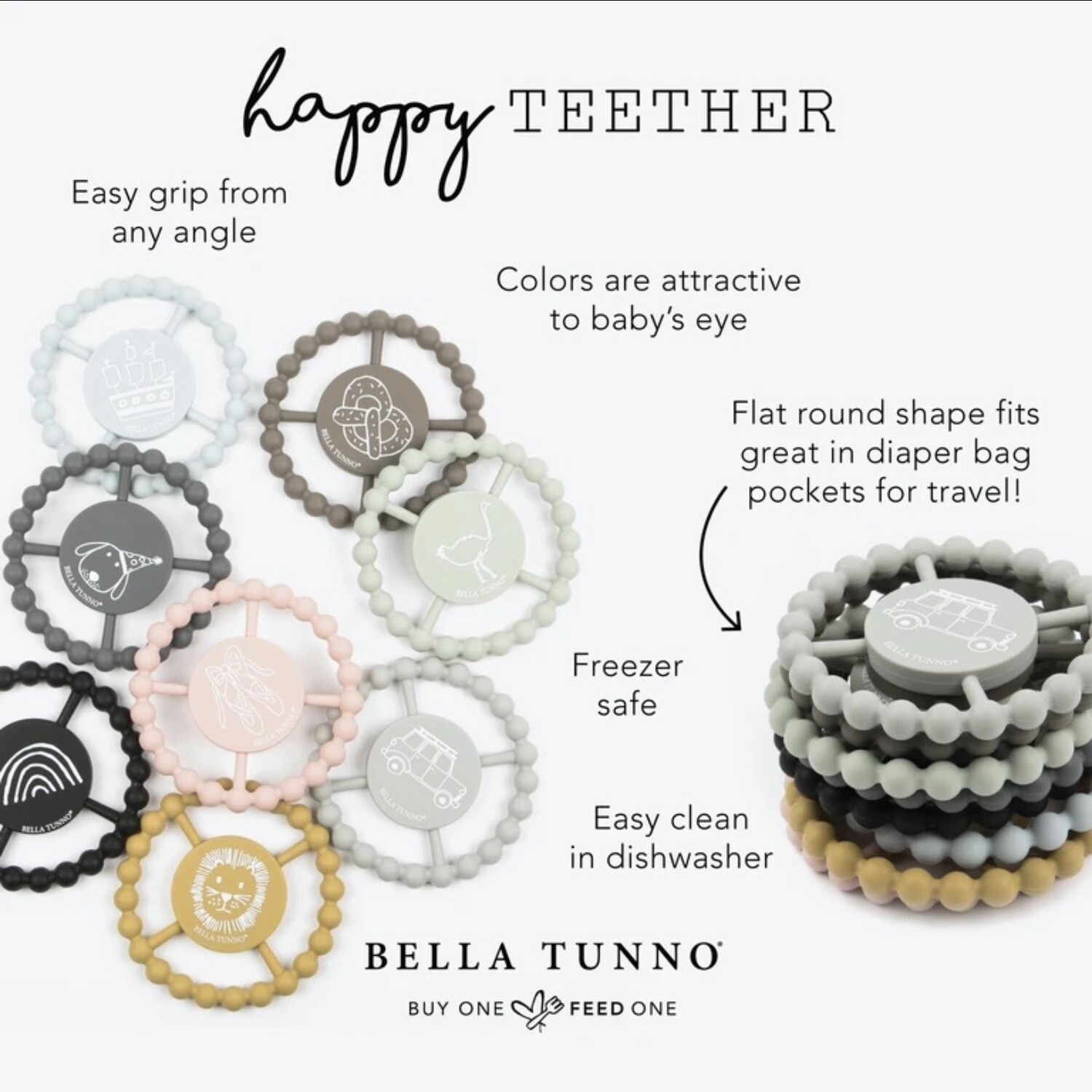 Teether by Bella Tunno