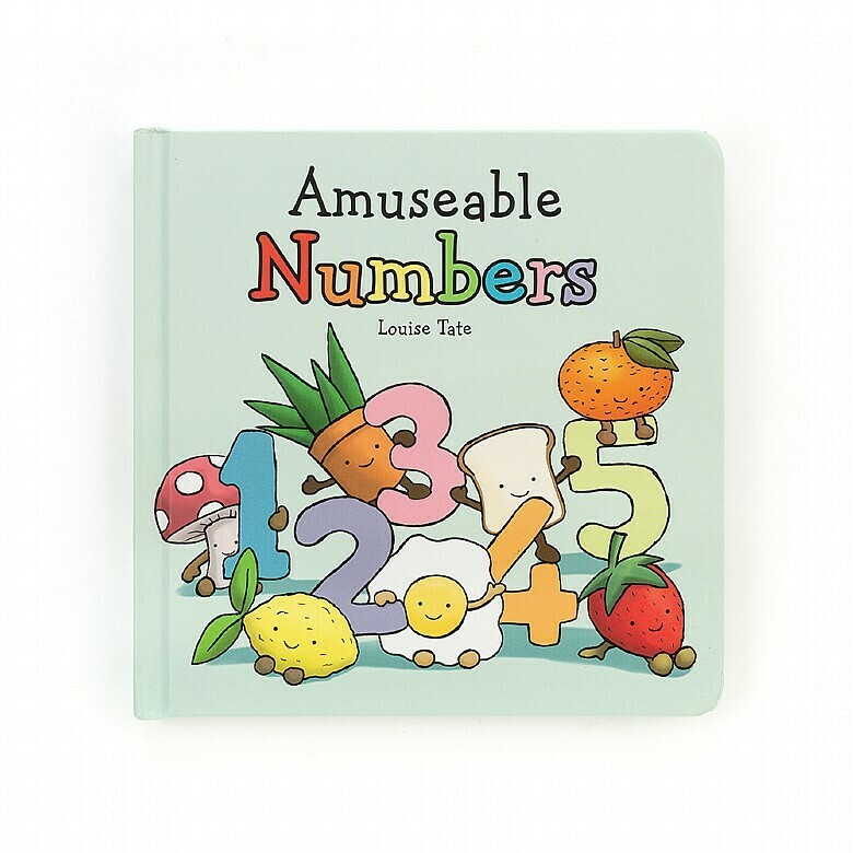 Jellycat Book Amusable Numbers Book