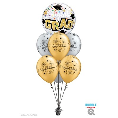 Congratulations Grad Balloon Bouquet Designs