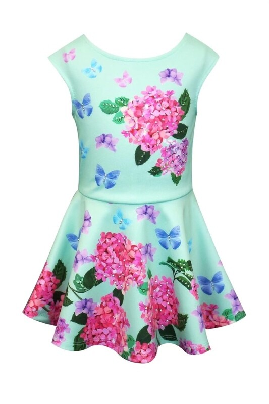 Baby Sara Flower Butterfly Dress