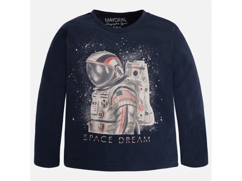 Mayoral Space Dream L/S Navy Top