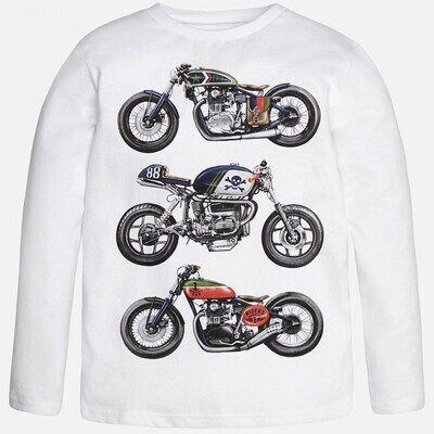 Mayoral Motorcycle Graphic L/S Shirt