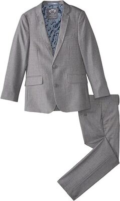 Appaman Heather Grey Classic Two Piece Suit
