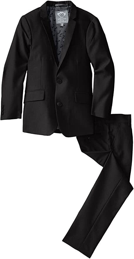 Appaman Black Classic Two Piece Suit