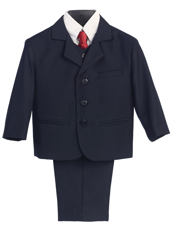 5 Piece Navy Suit