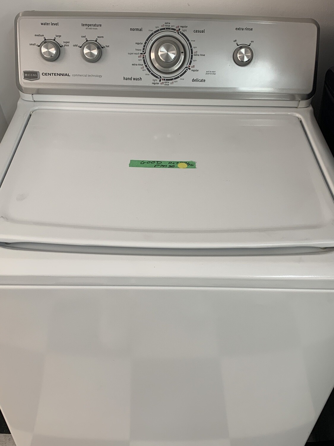 Maytag Top-Load Washer 27in