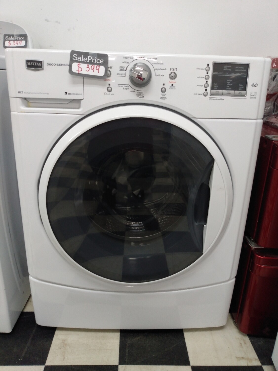 Maytag Front Load Washer, 27, 3.5 Cu.Ft Capacity