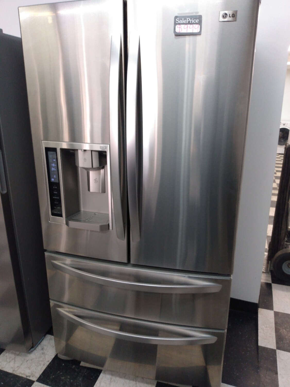 LG Stainless Steel French Door Refrigerator, 20.5 cu. Ft Capacity