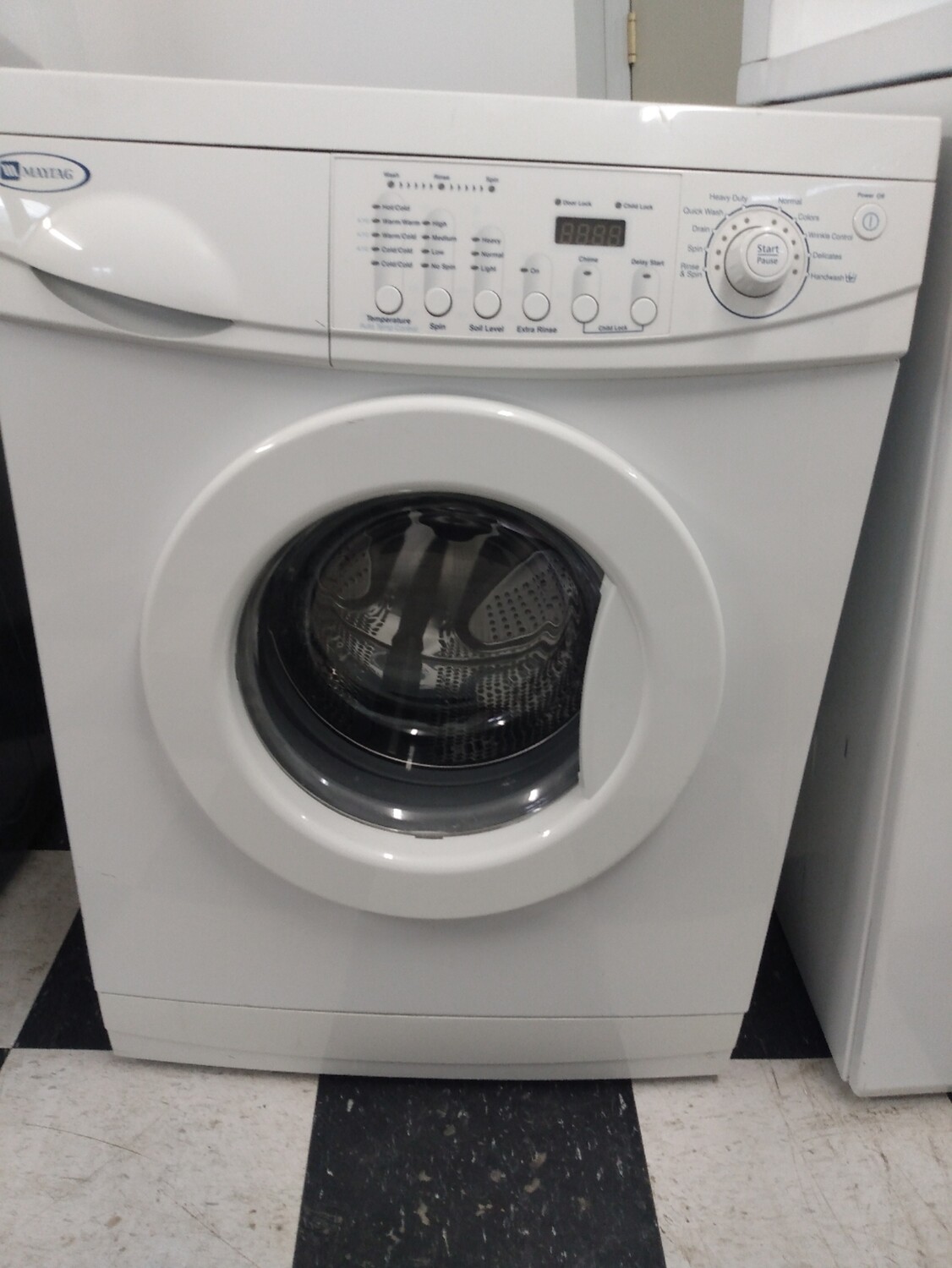 Maytag Front Load Compact Washer, 24in, 2.2 cu.ft Capacity