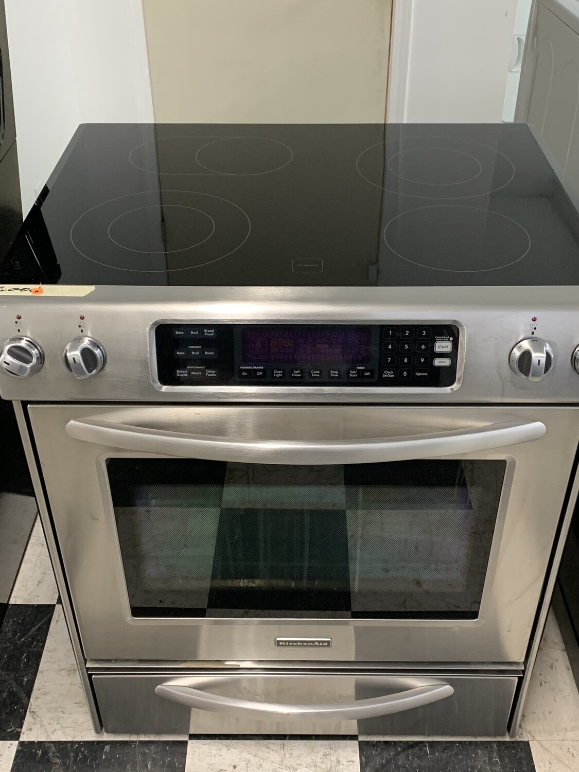 Kitchen Aid Slide In Stove