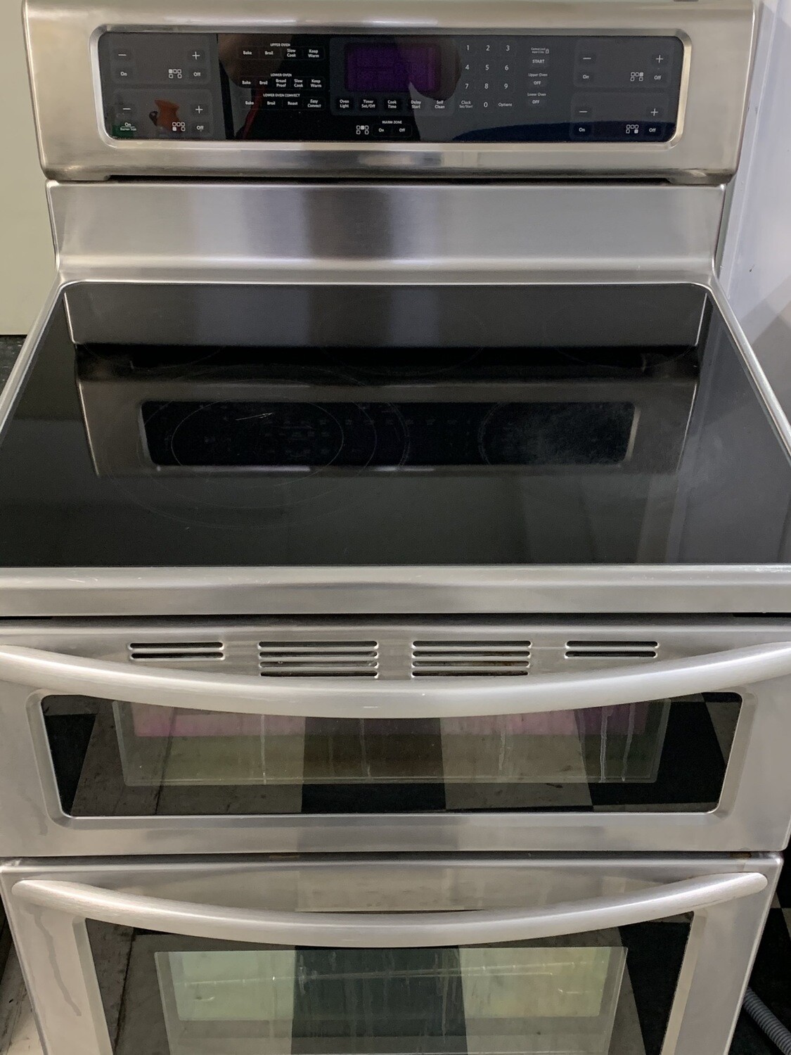 Kitchen Aid Double Oven Stove