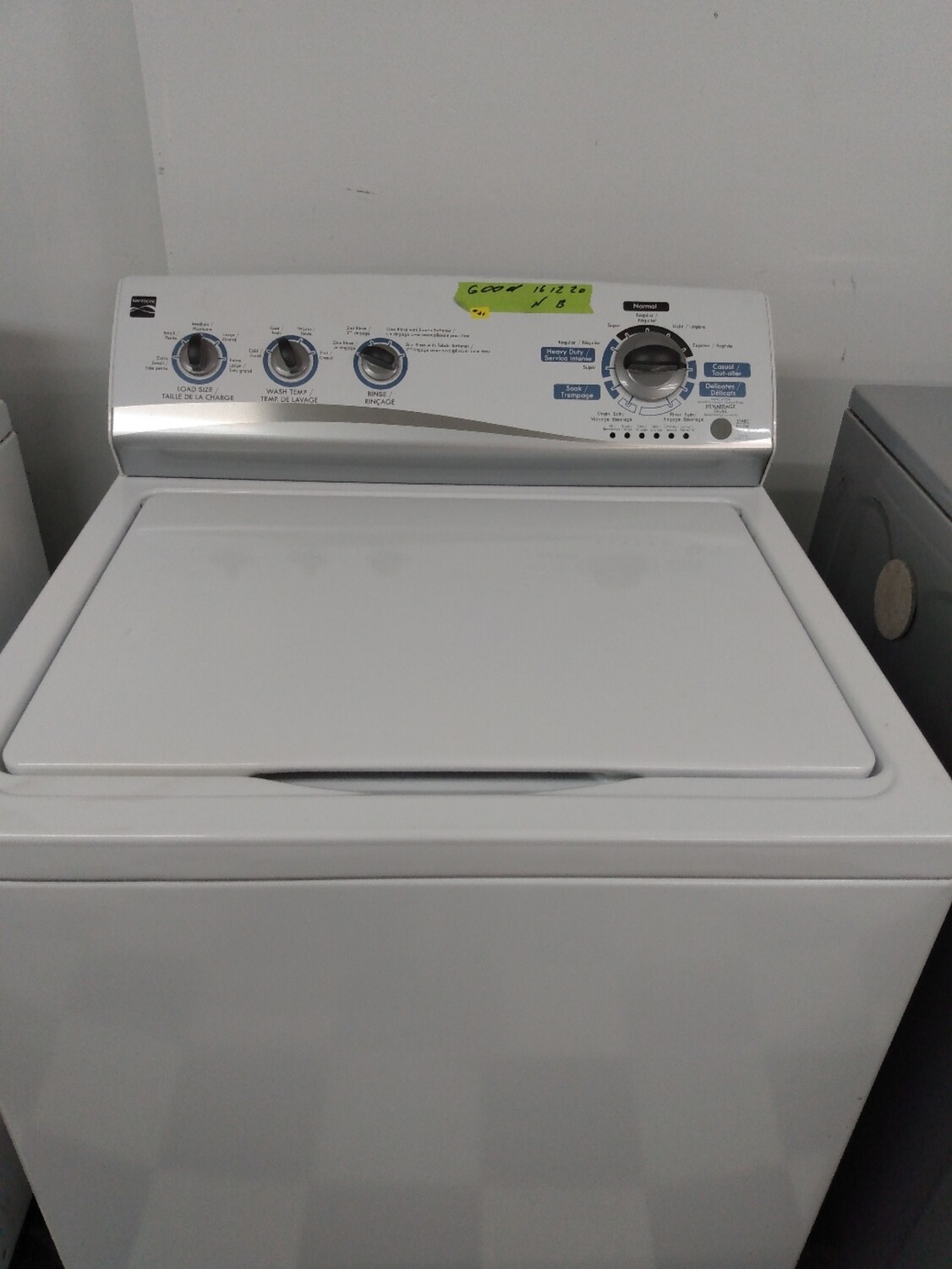 Kenmore washer
