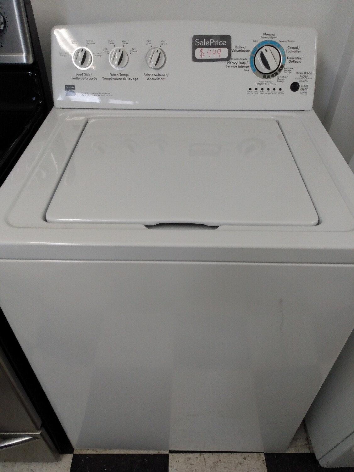 Kenmore washer