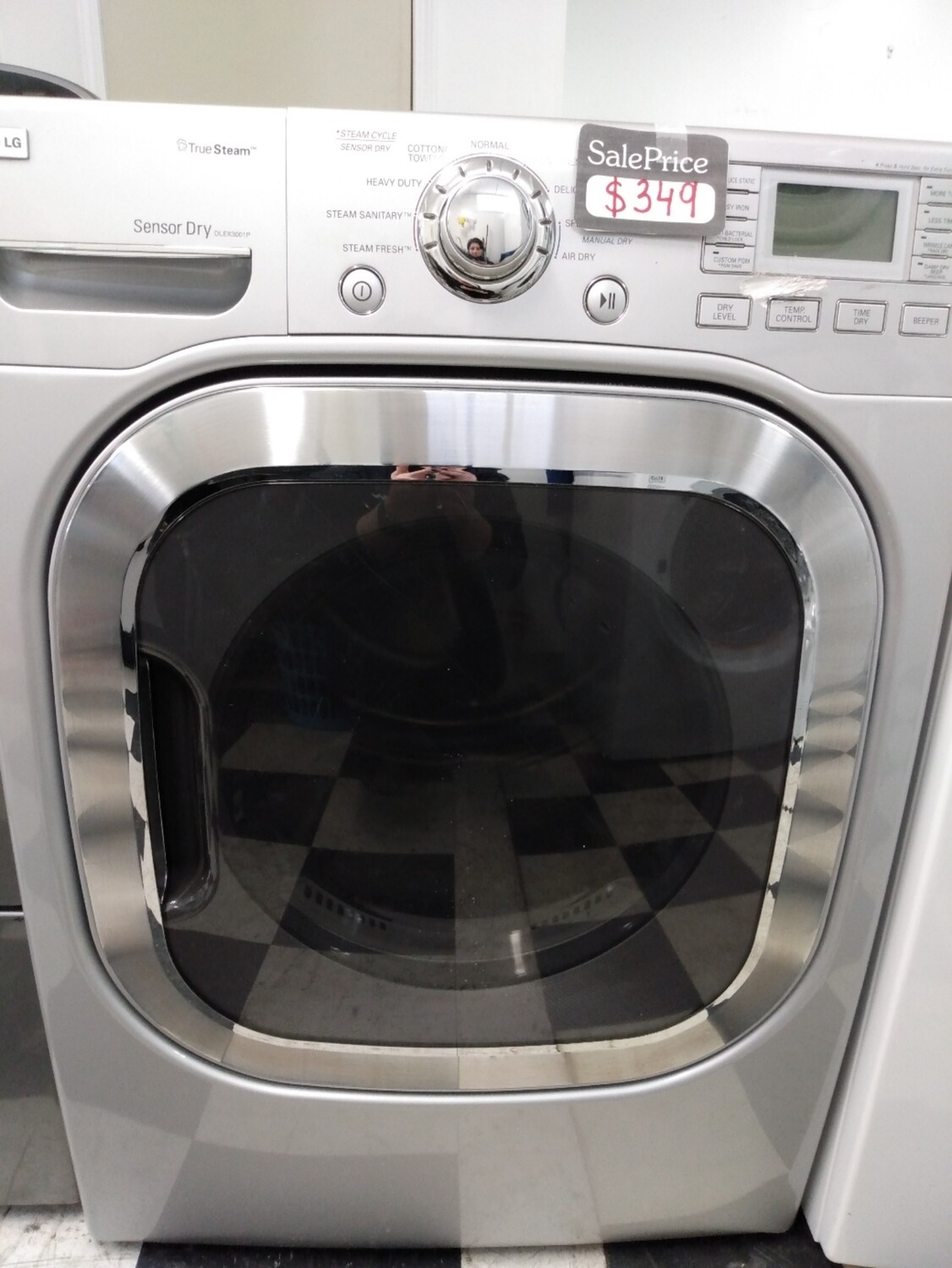 LG 7.4 cu. ft Ultra Capacity Steam Dryer