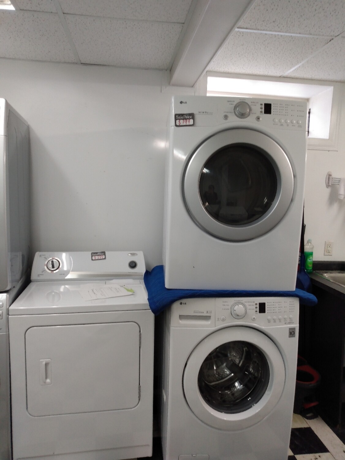 LG washer and dryer set