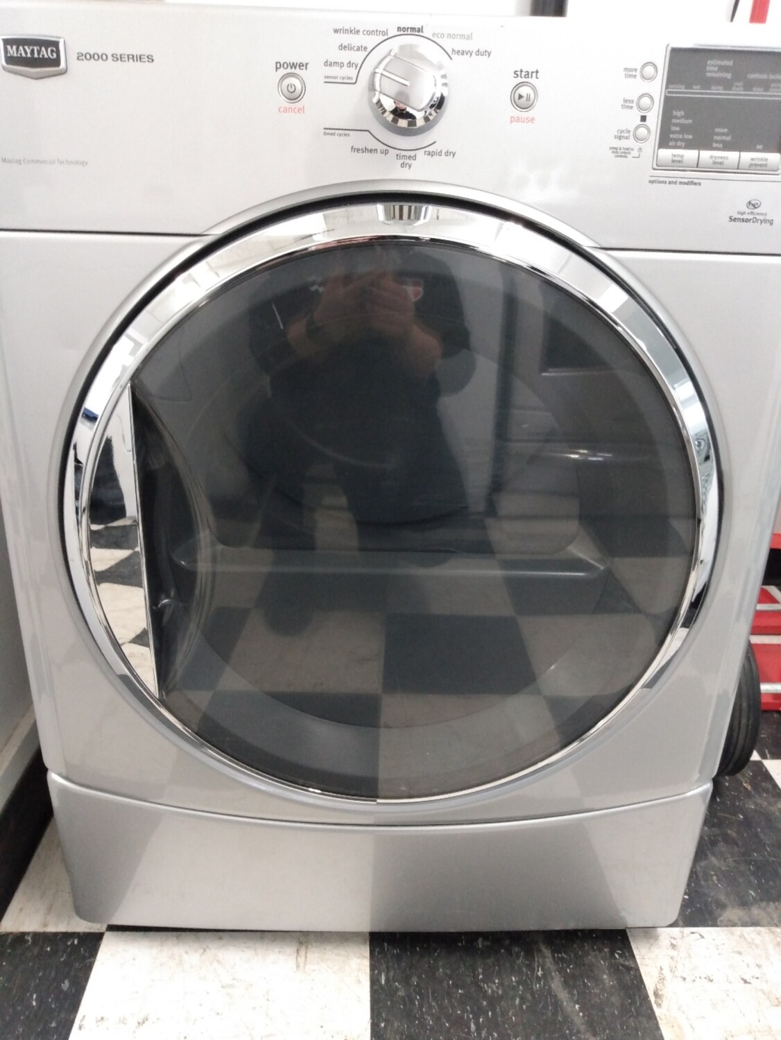 Maytag Front Load Dryer, 27 in, 6.7 cu.ft