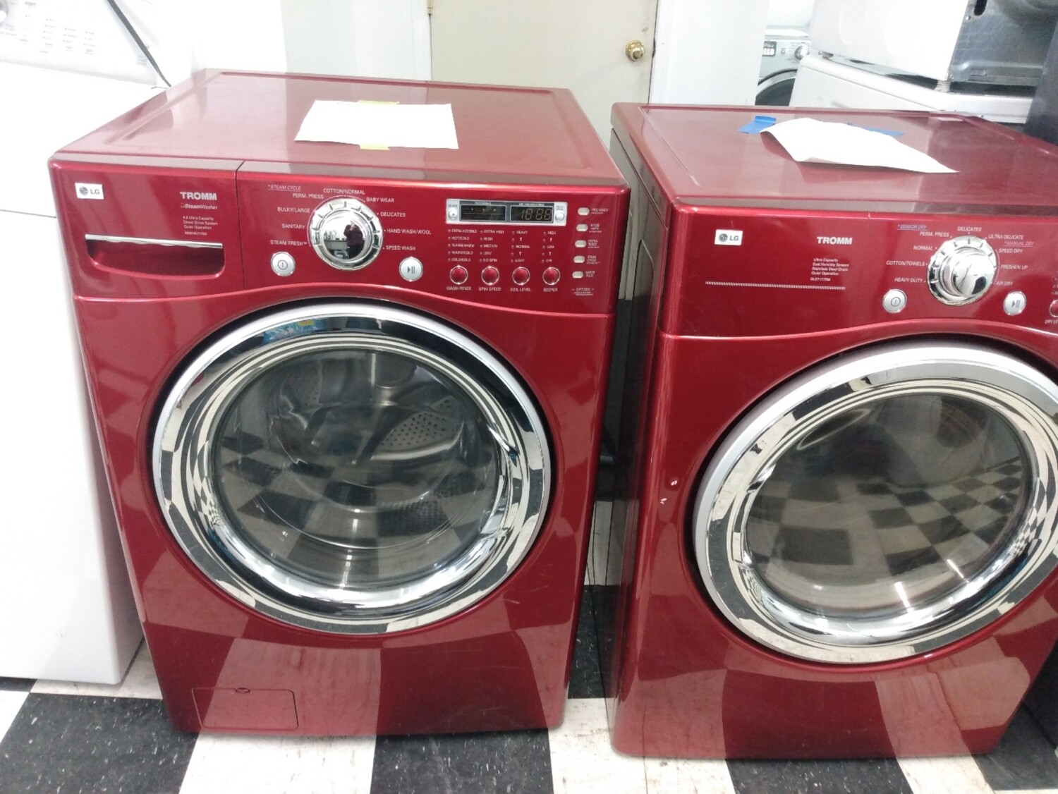 LG washer and dryer set