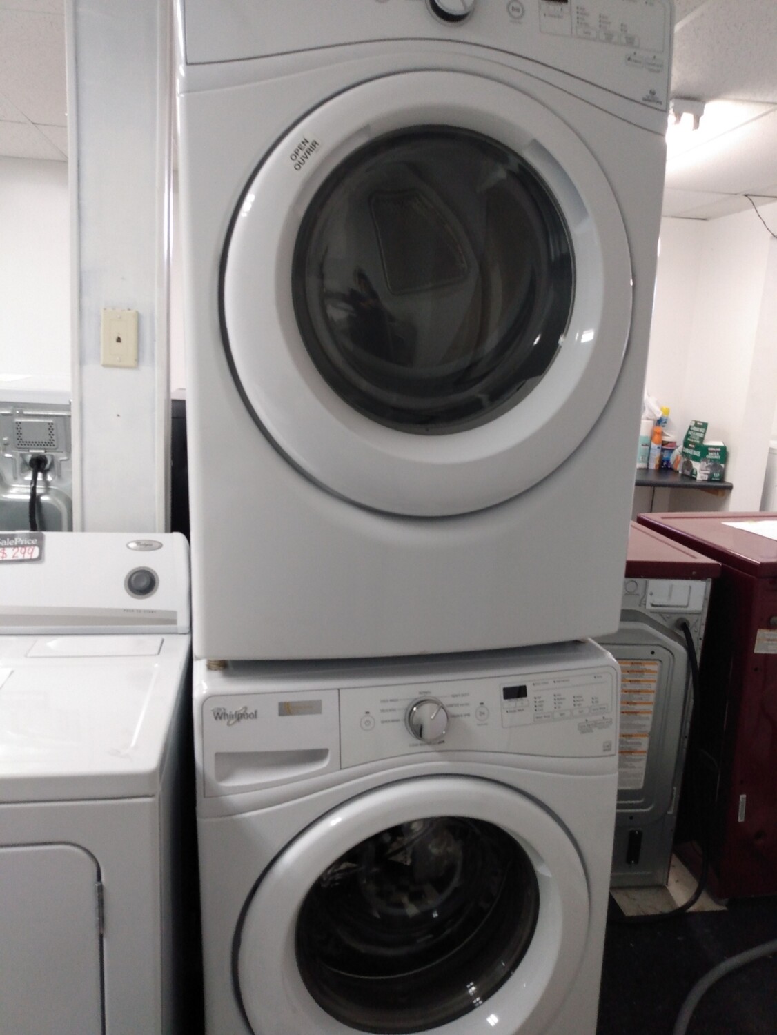Whirlpool washer and dryer set